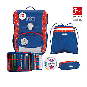Scout Neo Exklusiv Bundesliga Schulranzenset   Fuball Fieber und bereit zum Anpfiff? Die Scout BUNDESLIGA-Edition bringt das St