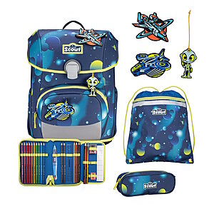 Scout Neo LED Planets Schulranzensetset