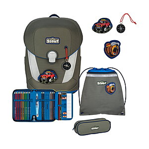 Scout Sunny II Adventure Schulranzen-Set