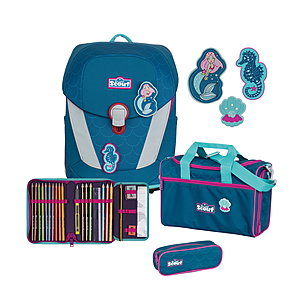 Scout Sunny II Mermaid Schulranzenset 4tlg