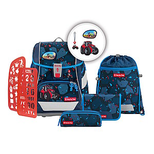 Step by Step 2IN1 PLUS Schulranzen-Set Tractor Freddy