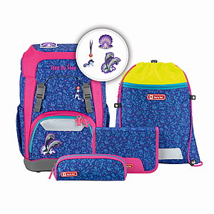 Step by Step Giant Happy Dolphin Schulranzen-Set