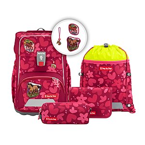 Step by Step Giant Schulranzen Set Wild Horse Nora 5-teilig