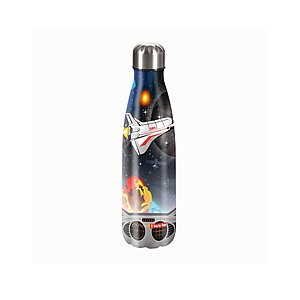 Step by Step Isolierte Edelstahl-Trinkflasche Sky Rocket Rico