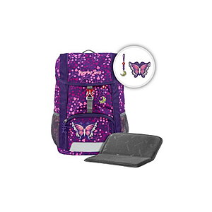 Step by Step KID SHINE Rucksack-Set Butterfly Night Ina, 3-teilig
