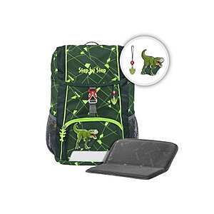 Step by Step KID SHINE Rucksack-Set Dino Night Tyro, 3-teilig