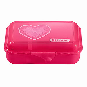Step by Step Lunchbox Glitter Heart