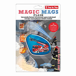 Step by Step MAGIC MAGS FLASH Fire Engine Buzz