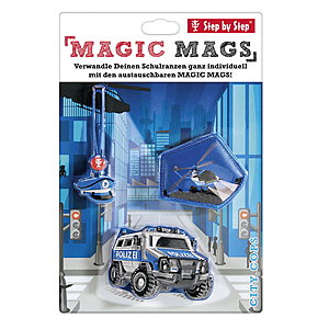 Step by Step MAGIC MAGS Police Truck Diego