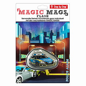 Step by Step Magic Mags Flash Police Alaram