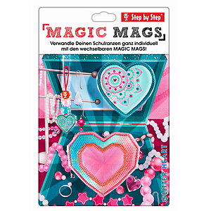 Step by Step Magic Mags Glitter Heart