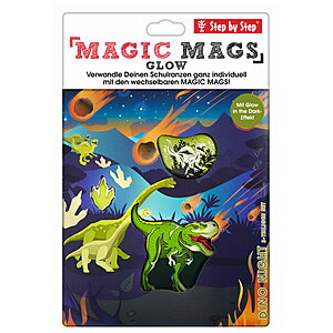 Step by Step Magic Mags Glow Dino Night