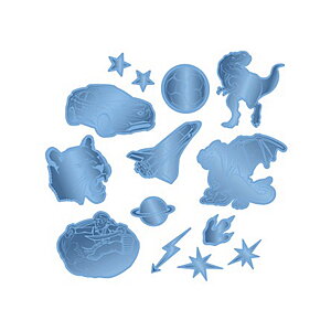 Step by Step Reflektierendes Sticker-Set Blau