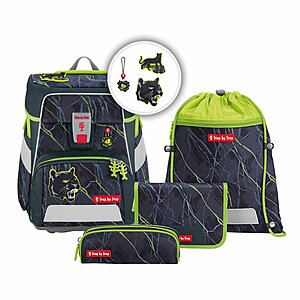 Step by Step SPACE Schulranzen-Set Danger Cat Chiko