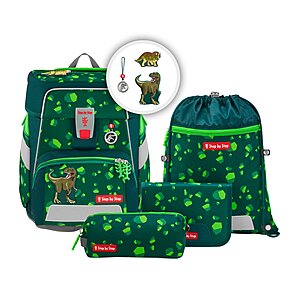 Step by Step Space Schulranzen Set Dino Targo 5-teilig