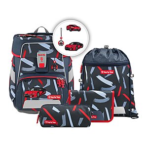 Step by Step Space Schulranzen Set Sports Car Mick 5-teilig