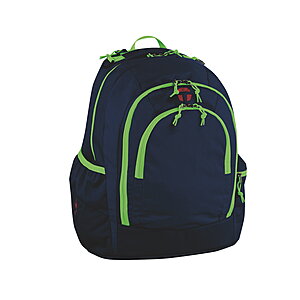 Take it Easy Berlin Navy Green Schulrucksack