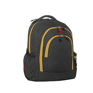 Take it Easy Berlin Nero Grau Schulrucksack