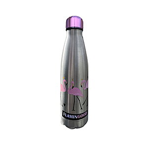 Xanadoo The Bottle Edelstahl-Trinkflasche 500ml Flamingood