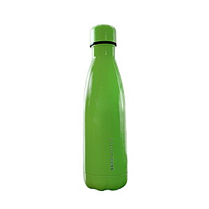 Xanadoo The Bottle Edelstahl-Trinkflasche 500ml Trinkflasche Neon Grün