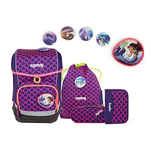 Ergobag Cubo Light Schulranzen-Set 5tlg verschiedene Motive