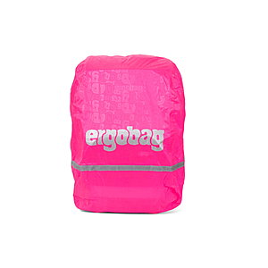 ergobag Regencape pink, Reflektierend und Fluoreszzierend