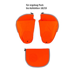 ergobag pack Sicherheitsset Seitentaschen orange bis 18/19