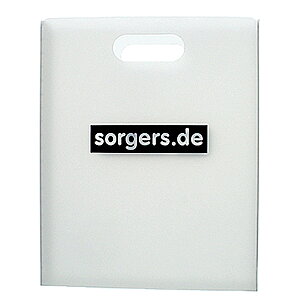 sorgers Heftbox grau mit Tragegriff