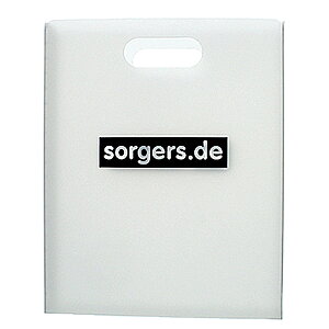 sorgers Heftbox transparent mit Tragegriff