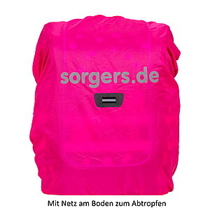 sorgers Regenhlle pink mit Halterung fr Klemmleuchte