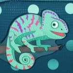 Step by Step Chameleon Joshy