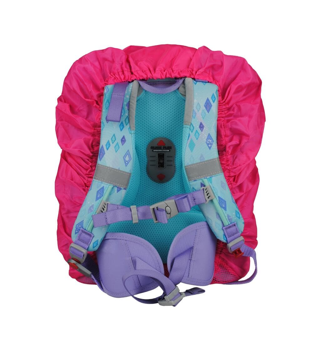 sorgers Regenhülle pink mit Halterung für Klemmleuchte