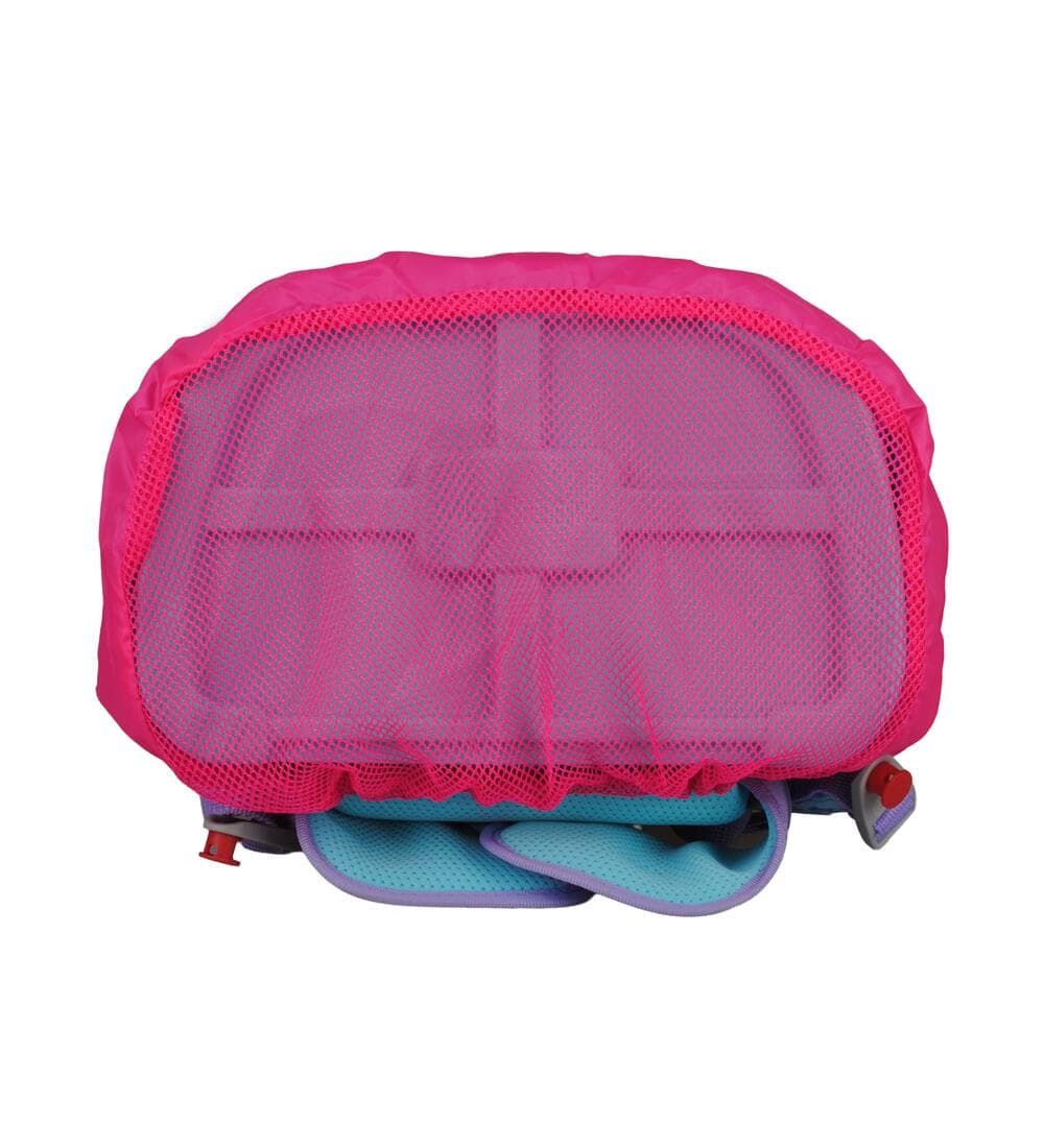 sorgers Regenhülle pink mit Halterung für Klemmleuchte