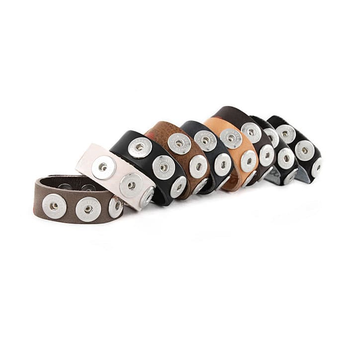 Noosa Bracelet Gr. M Classic antique black ohne chunks
