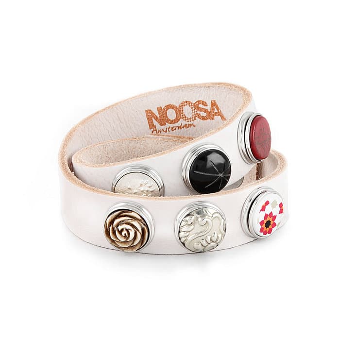 Noosa Bracelet Gr. M doppelt Nude ohne chunks