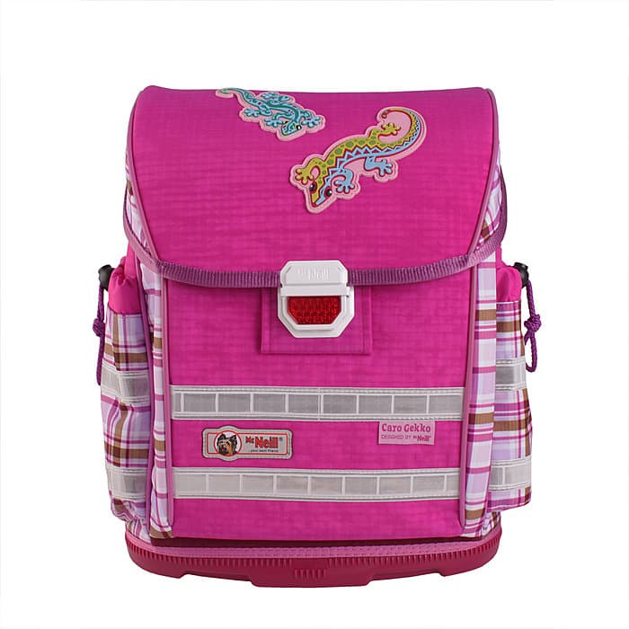 McNeill Ergo Light 912 Fashion-Line Caro Gekko pink Schulranzenset