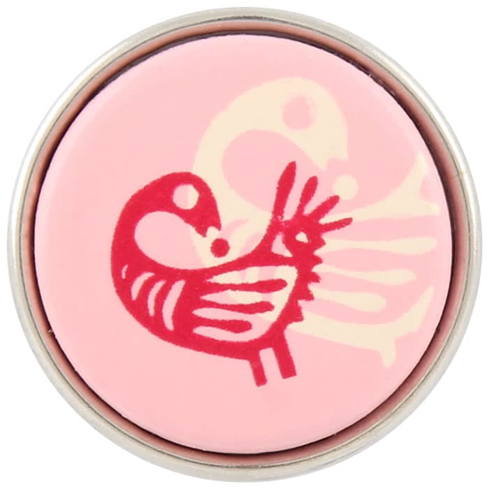 Noosa Sankofa Bird chunk pink ceramic