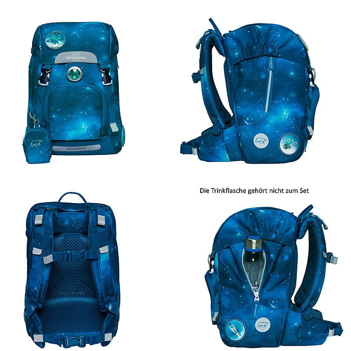 Beckmann Classic 22L Galaxy Schulrucksack 6tlg. Set