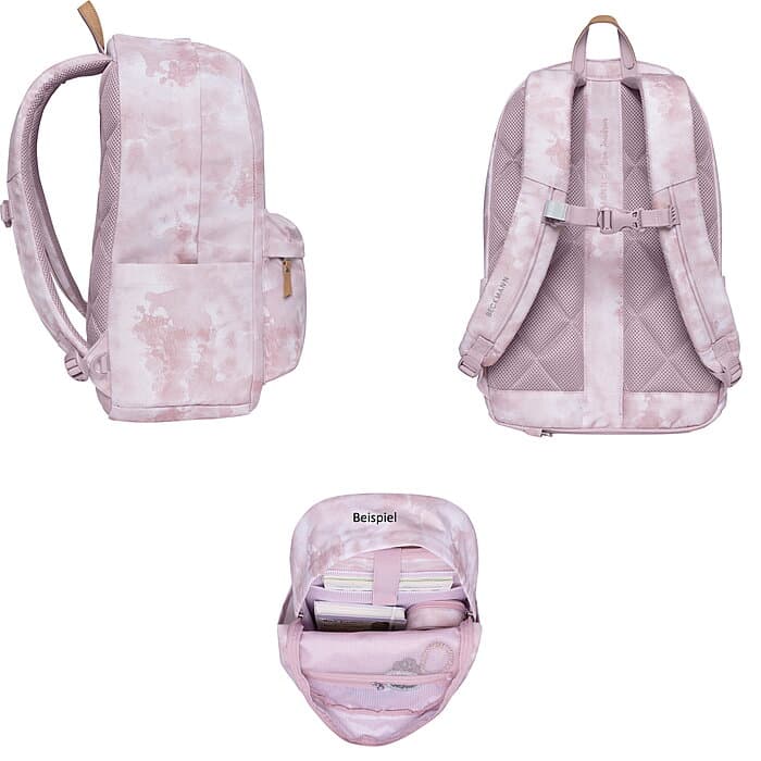 Beckmann City 28L Rucksack Organic Pink