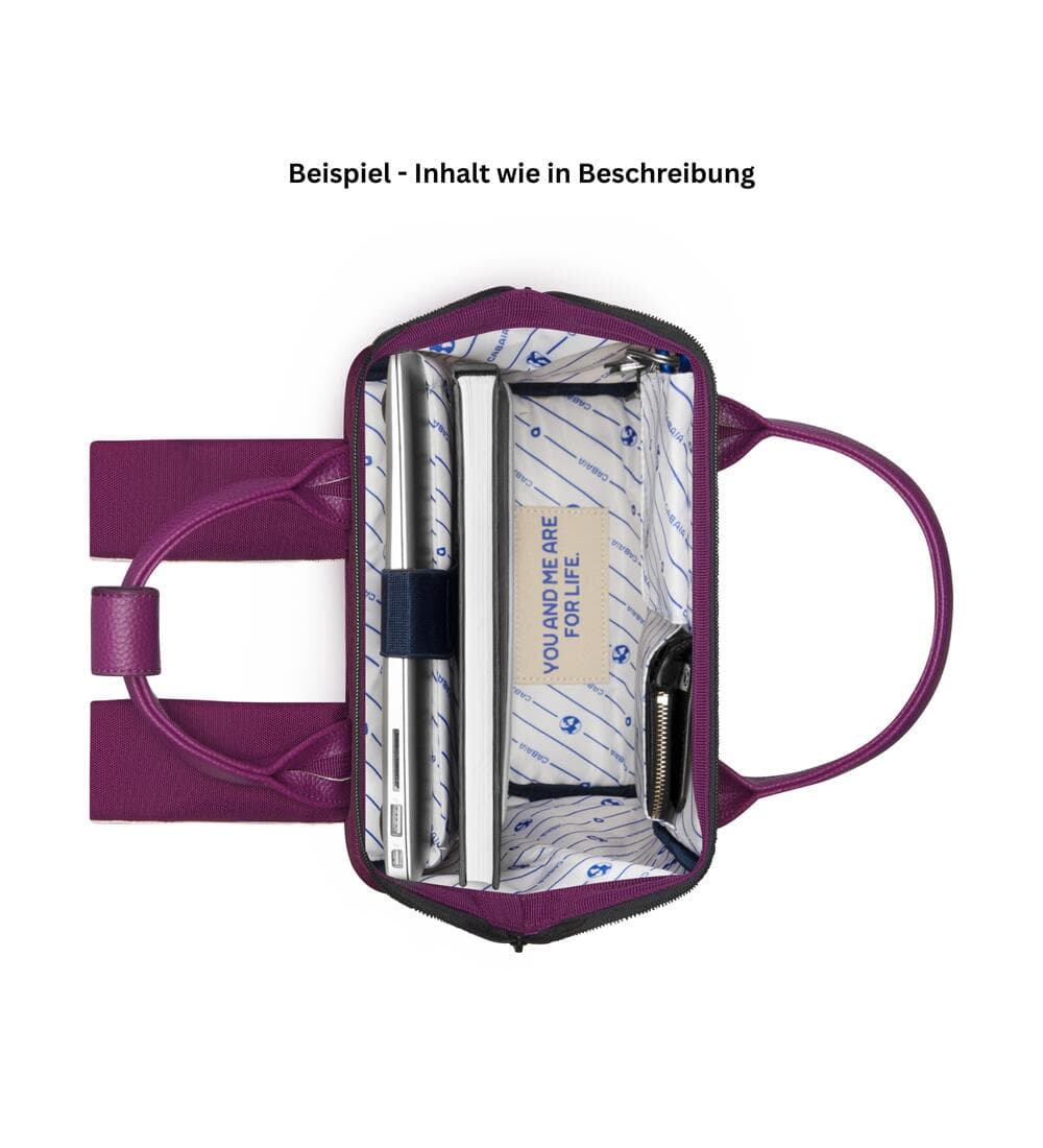 Cabaia Rucksack Adventurer Kingston Größe S in Lila