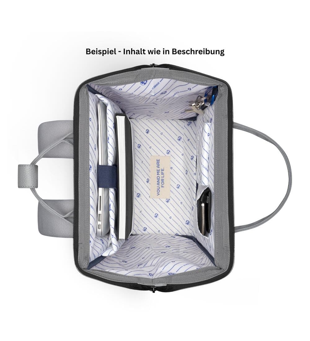 Cabaia Rucksack Adventurer Poiters Größe L in Grau