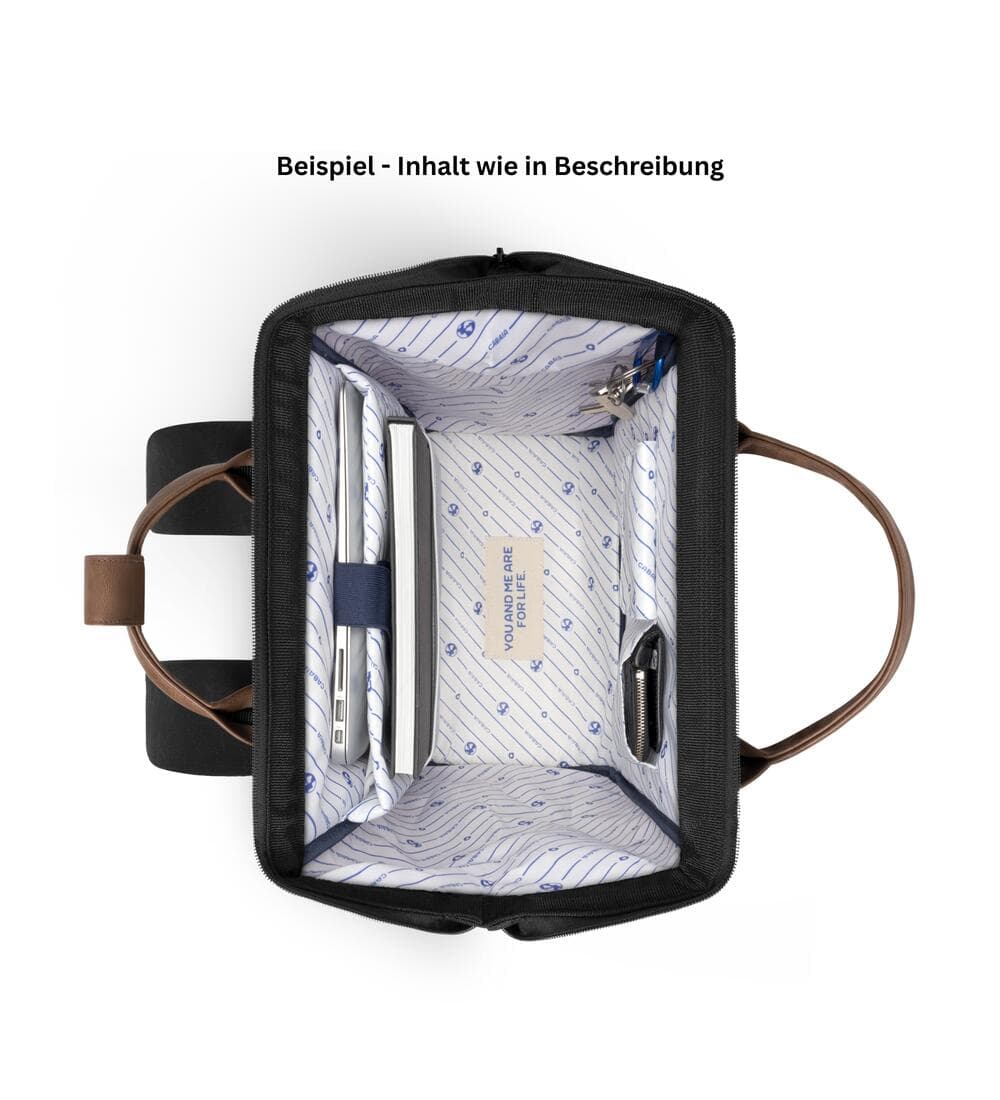 Cabaia Rucksack Adventurer Trogir Größe L in Schwarz