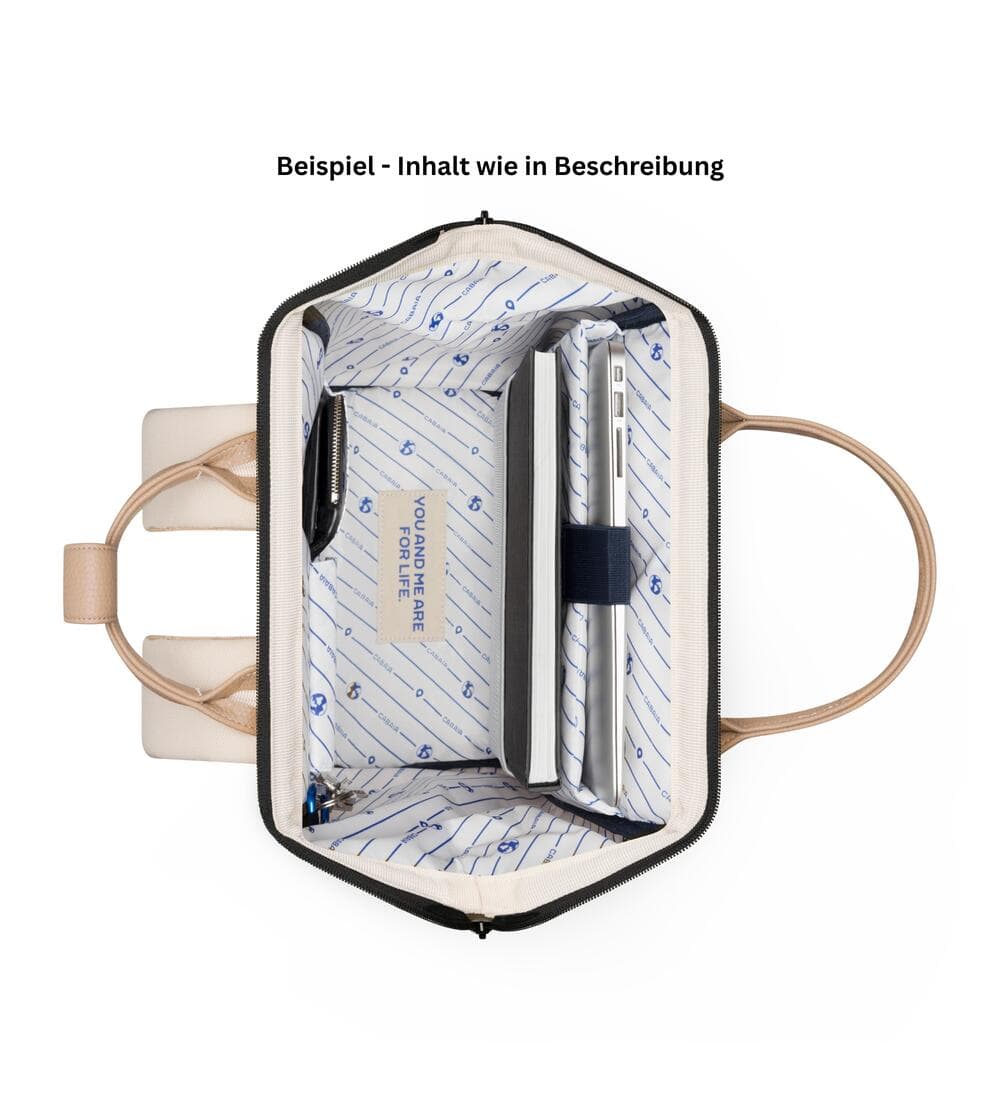 Cabaia Rucksack Adventurer Cap Town Größe M in Weiß