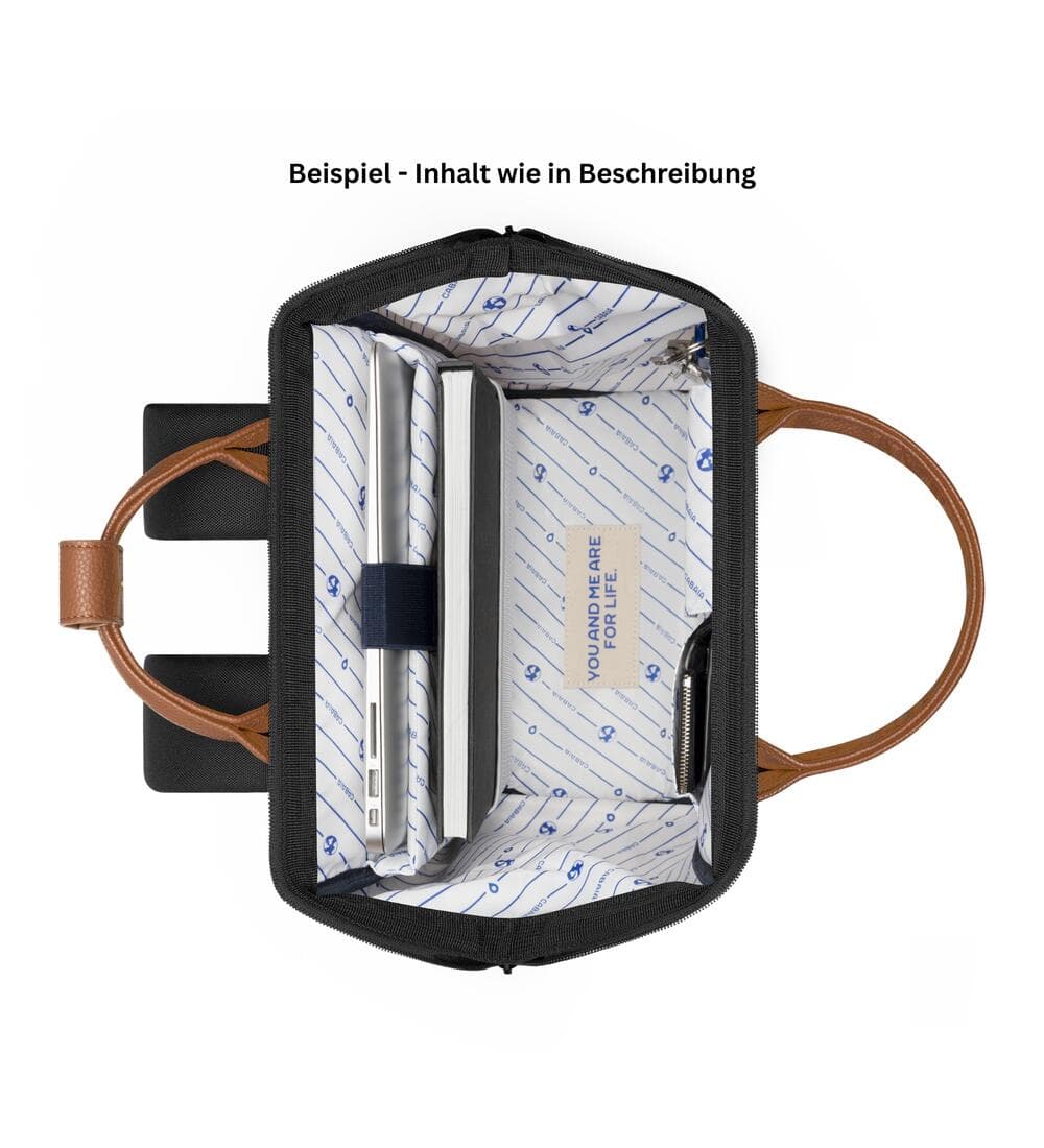 Cabaia Rucksack Adventurer Cologne Größe M in Schwarz