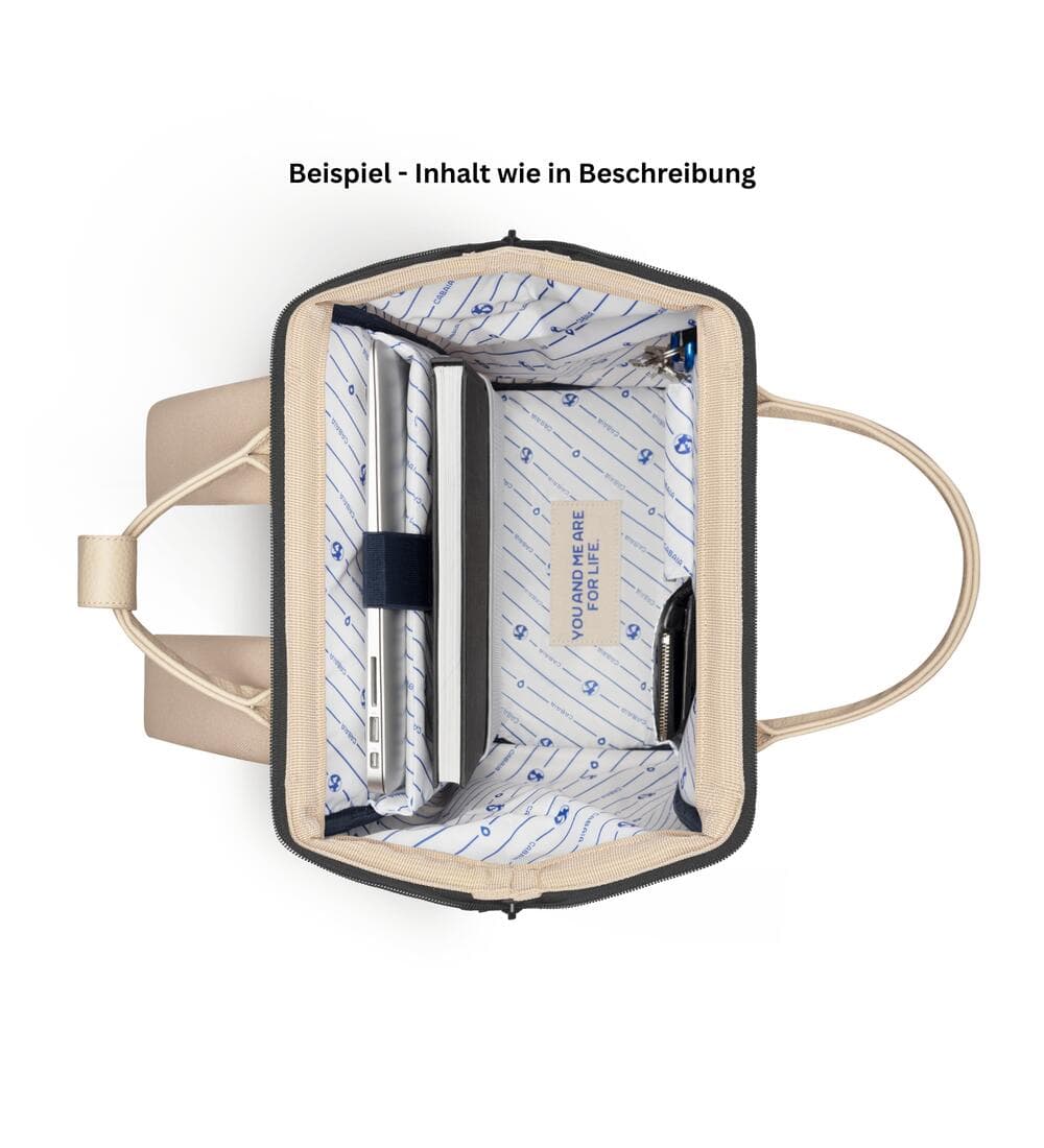 Cabaia Rucksack Adventurer Arcachon Größe M in Beige