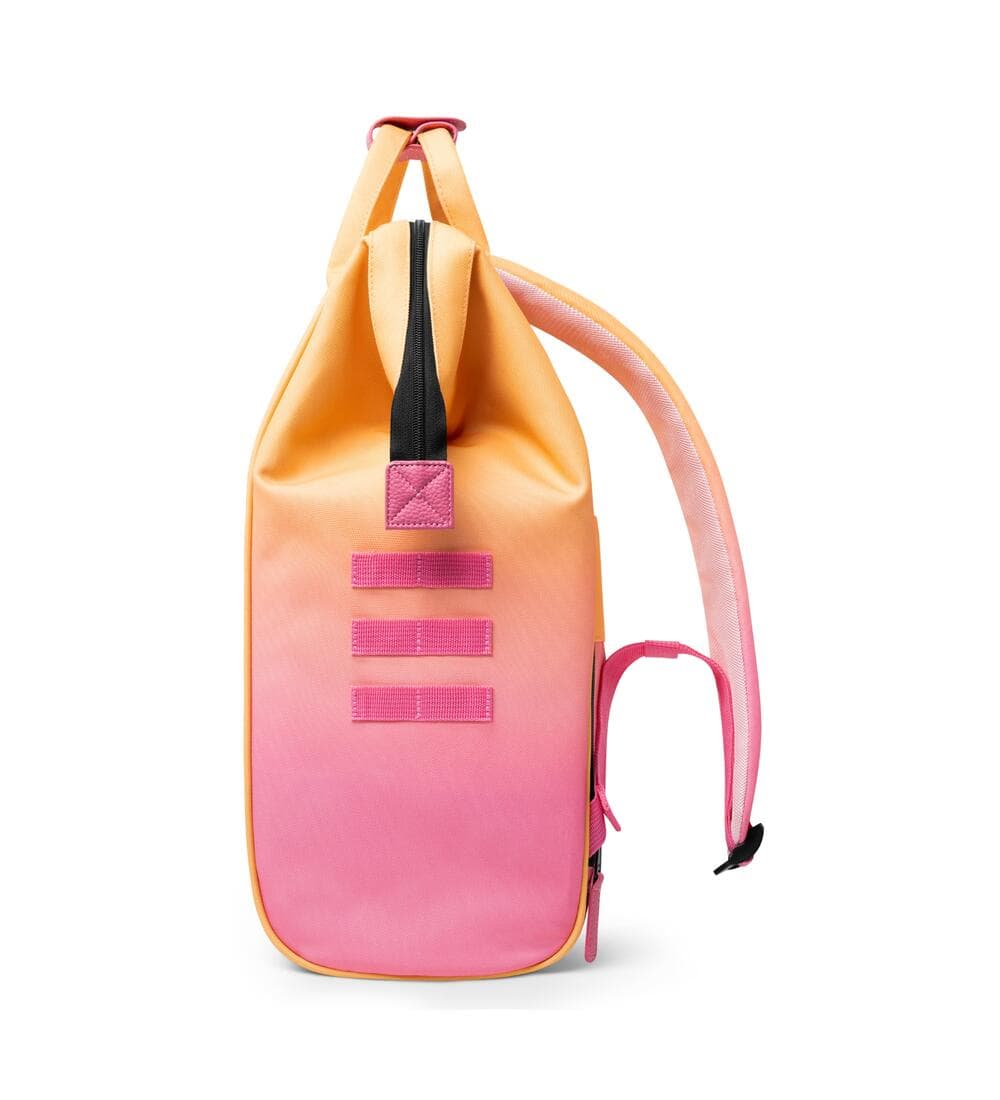 Cabaia Rucksack Adventurer Cabourg Größe L in Rosa/Gelb