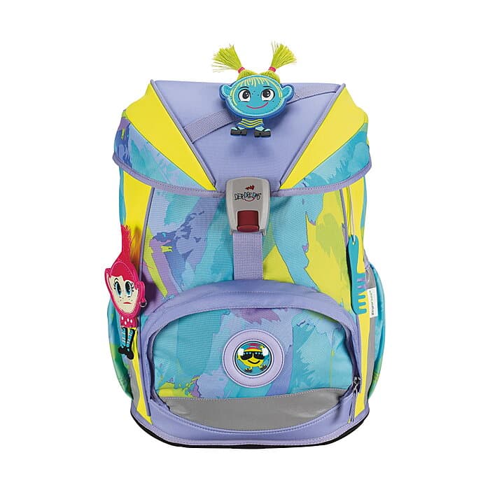 DerDieDas ErgoFlex Hippie Hair Schulrucksack-Set