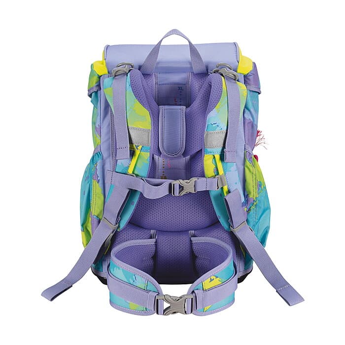 DerDieDas ErgoFlex Hippie Hair Schulrucksack-Set