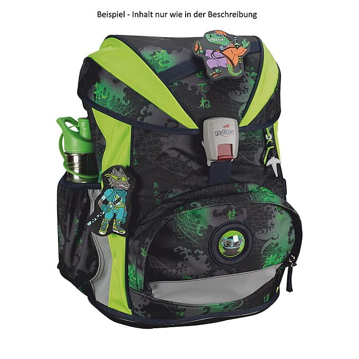 DerDieDas ErgoFlex Funny Fighter Schulrucksack-Set