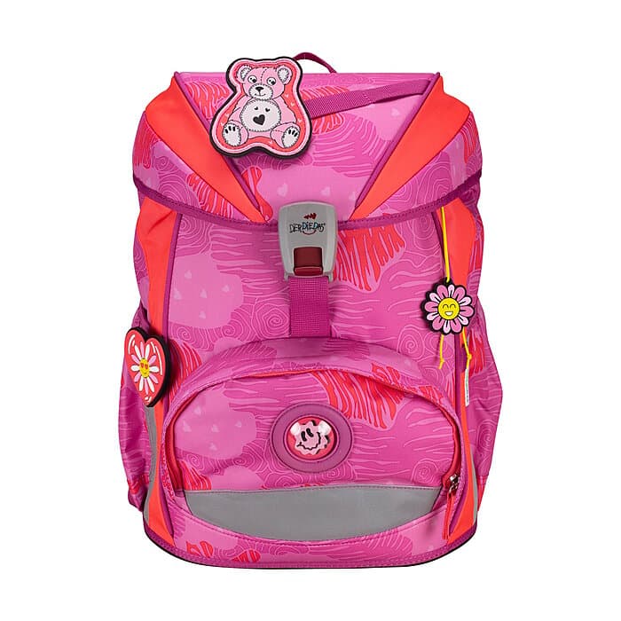 DerDieDas ErgoFlex Roses Schulrucksack Set